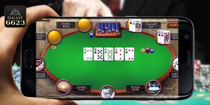 Thông tin trò chơi đánh bài Poker hot nhất tại 6623